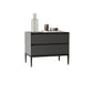 Wood 2-drawer Nightstand 20" Tall Accent Table Nightstand with 4 Legs Clearhalo 'Bedroom Furniture' 'furn' 'furn_night_stand' 'Furniture' 'night_stand' 'Nightstands' 5437769
