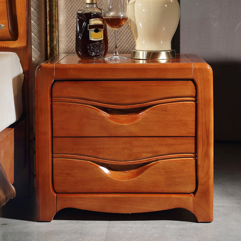 Table de nuit en bois massif de 20 pouces de haut de haut