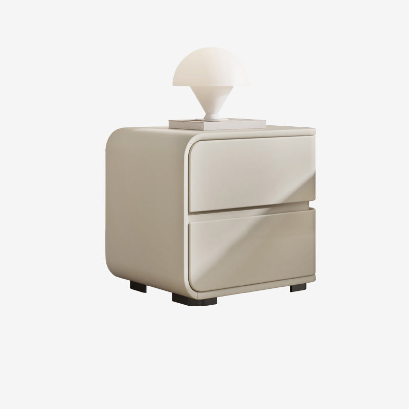 Nightand en bois de 18,5 "de haut avec tiroirs Accent Table table de nuit