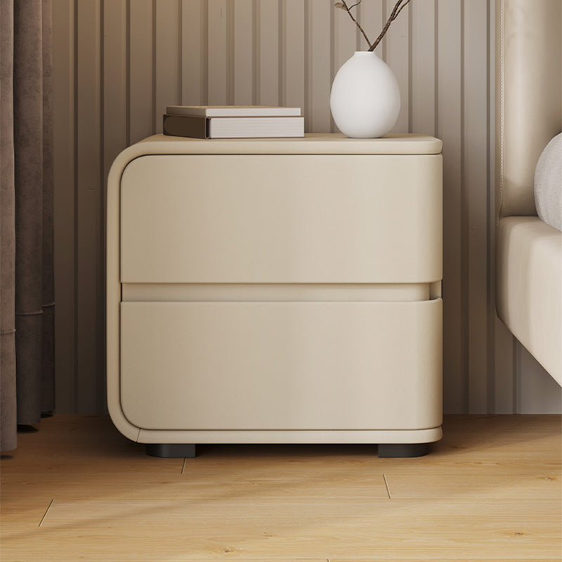 Comodino in legno alto 18,5 "con comodino da tavolo accento