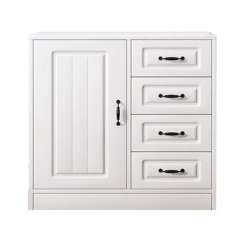 モダンな長方形の白い製造された木材耐水性胸