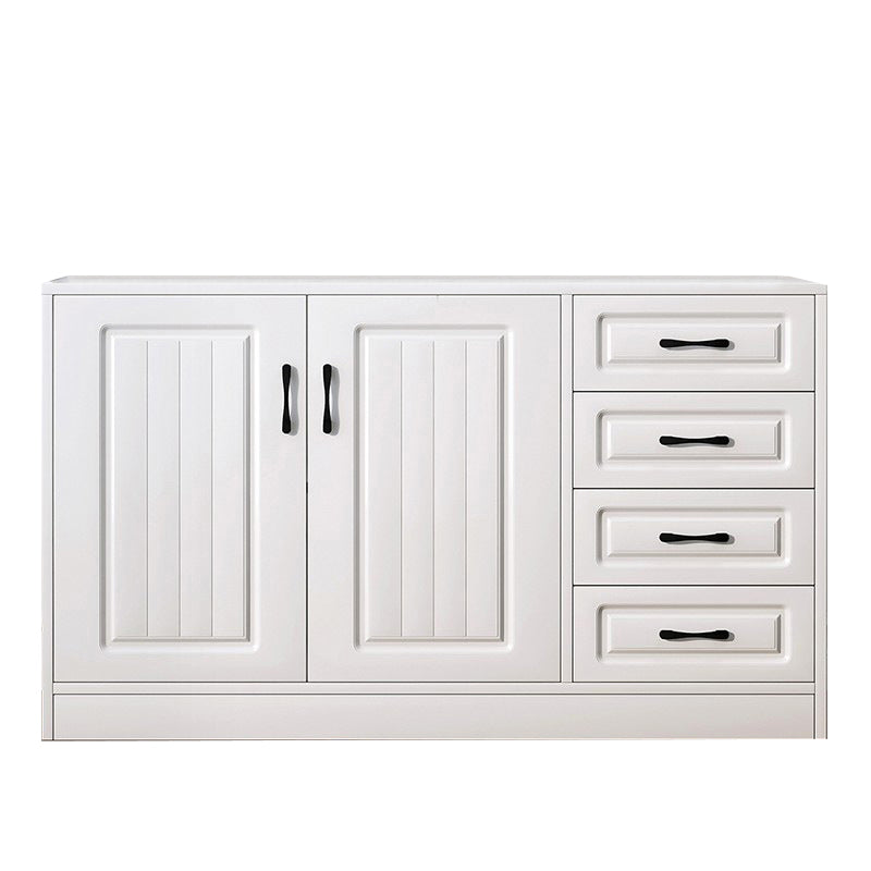 モダンな長方形の白い製造された木材耐水性胸