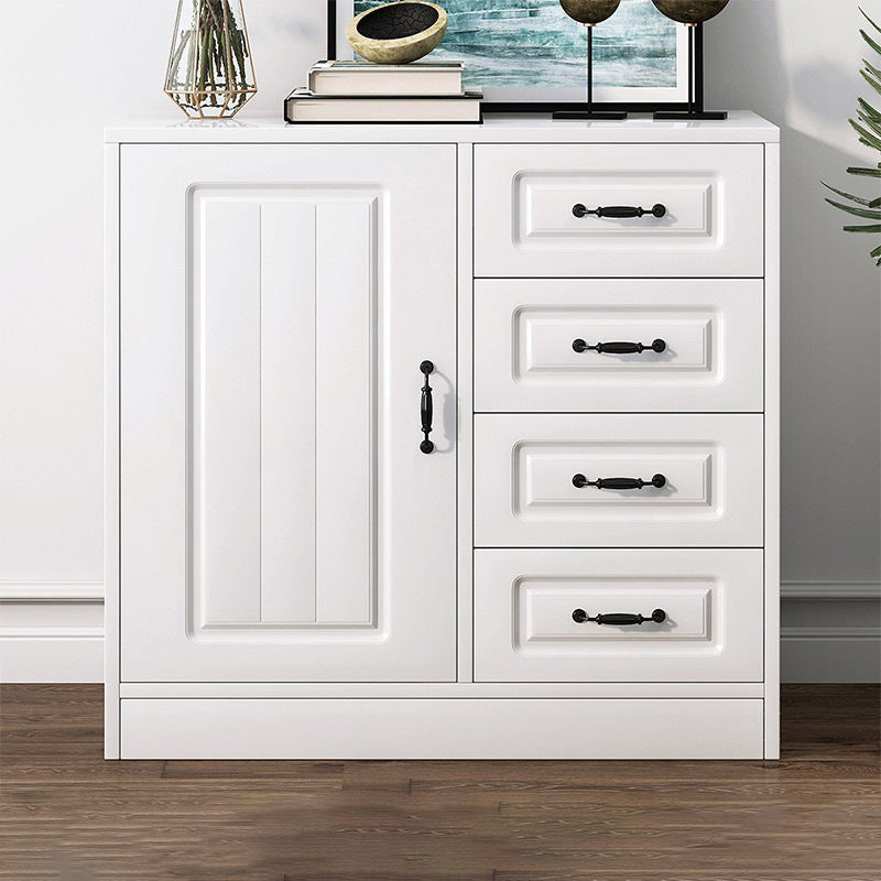 モダンな長方形の白い製造された木材耐水性胸