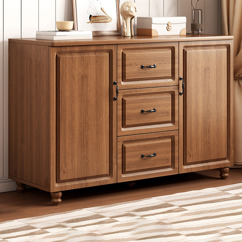 Contemporary Rectangle Manufactured Wood 2 - Doors with Drawer Chest