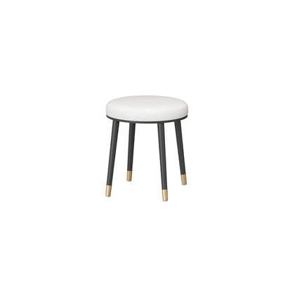 Luxurious Vanity Set 1 tiroir de rangement avec miroir et tabouret rembourré