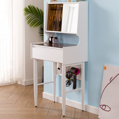 Cassetti a specchio cassetti di vetro Vanity con spazio per la camera da letto