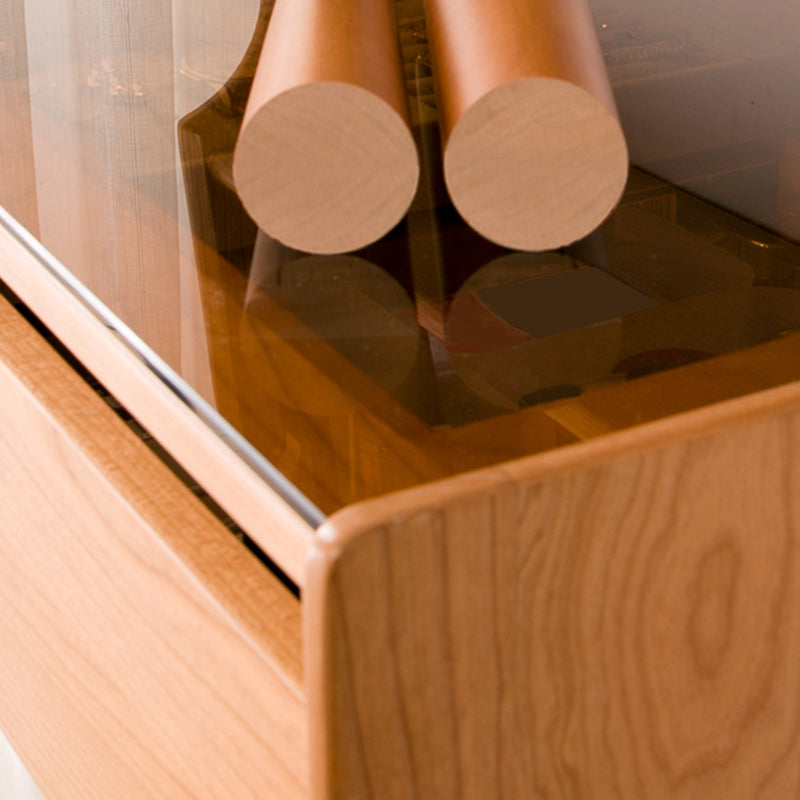 ミラー化されたガラスの引き出しは、寝室のストレージを備えた虚栄心を構成します