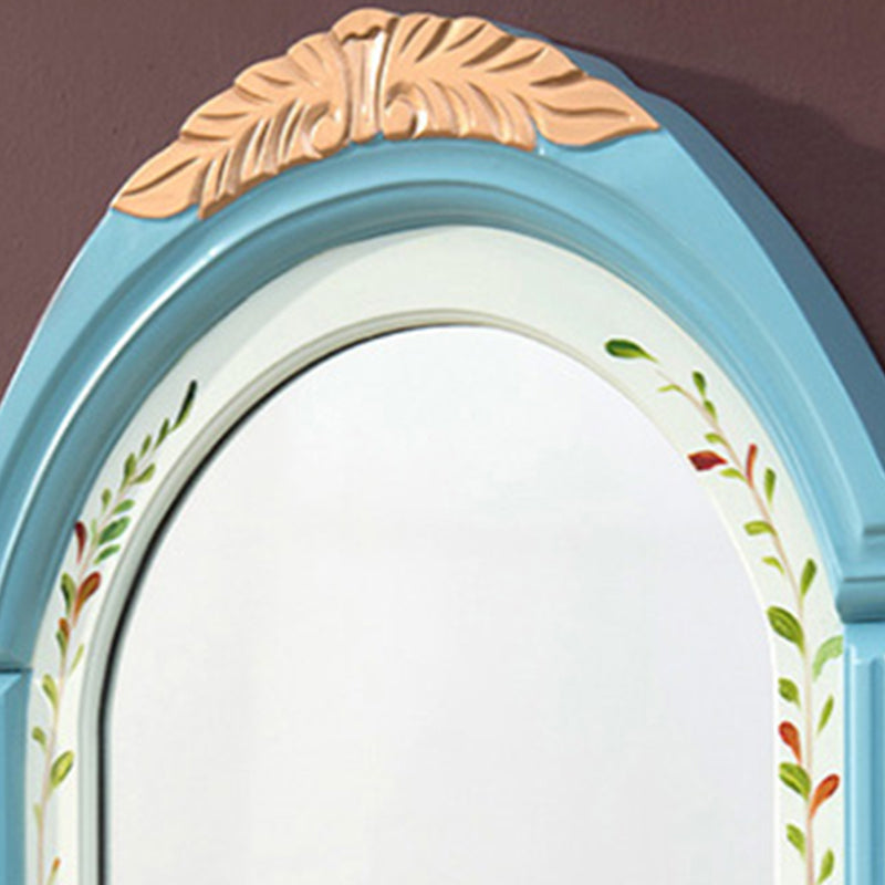 Victorian 2 Schubladen machen Stuhlset mit Spiegel für Schlafzimmer