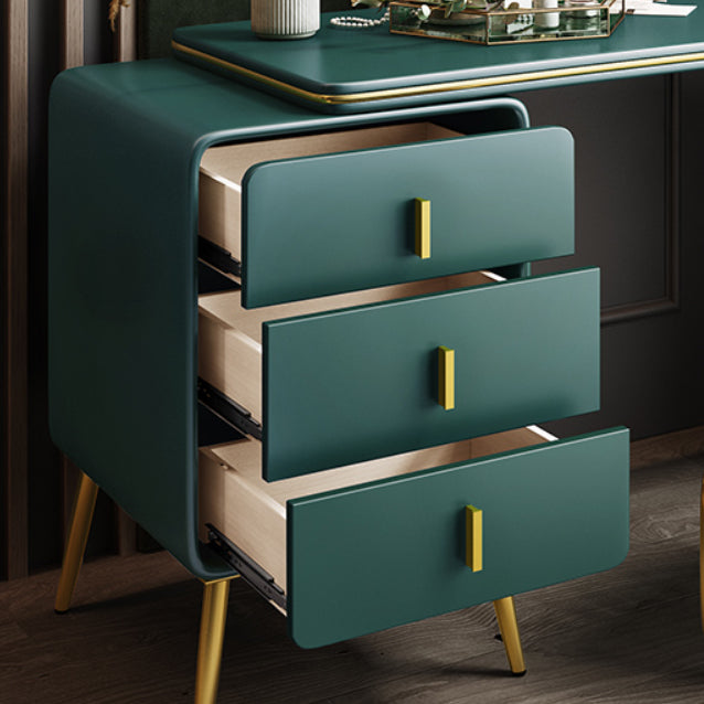 Vanity Faux Makeup Dreshing Table avec miroir et ensembles de tabourets