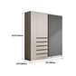 Manufactured Wood Modern Cabinet for Bedroom Sliding Door Storage Cabinet