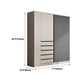 Manufactured Wood Modern Cabinet for Bedroom Sliding Door Storage Cabinet