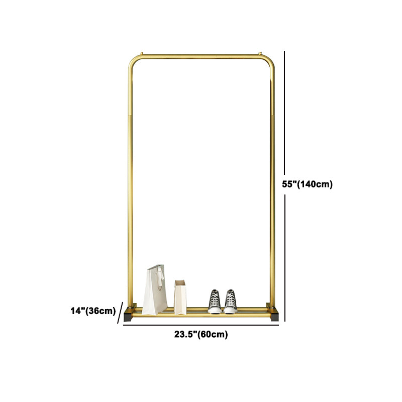 Contemporary Style Wardrobe Metal Bedroom Wardrobe Closet With Shelf Clearhalo 'Armoires & Wardrobes' 'armoires_wardrobes' 'Bedroom Furniture' 'furn' 'furn_armoires_wardrobes' 'Furniture' 5438827