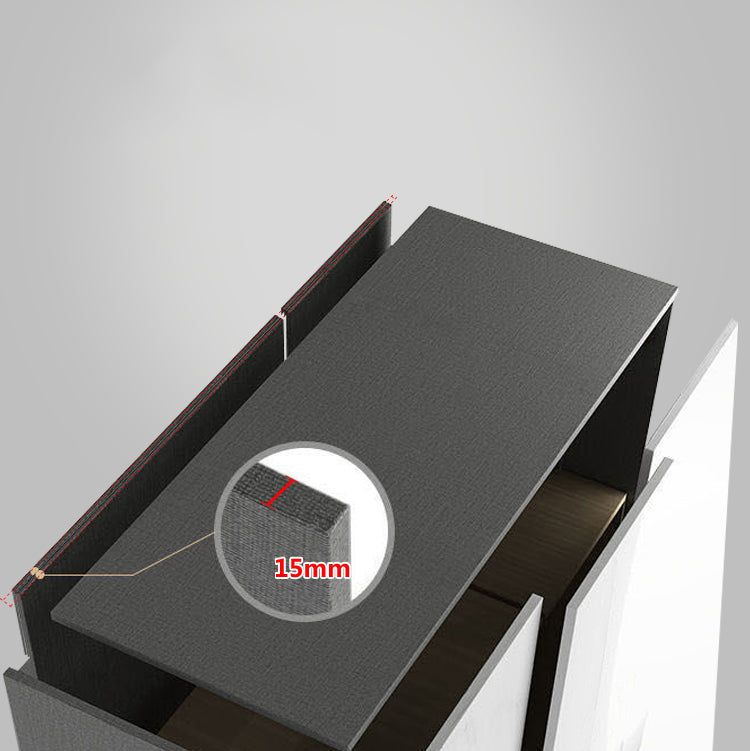 Armario de madera de ingeniería moderna gabinete de almacenamiento para dormitorio