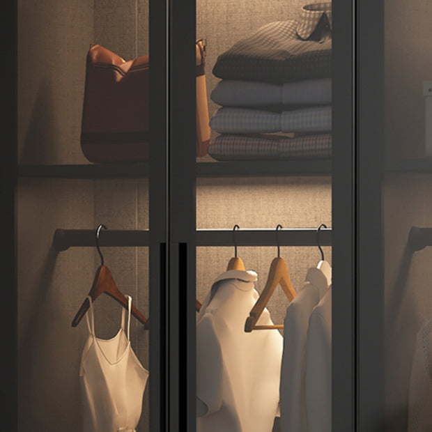 Gabinete de almacenamiento de estilo moderno para el gabinete de acabado con espejo en el hogar con puerta de vidrio