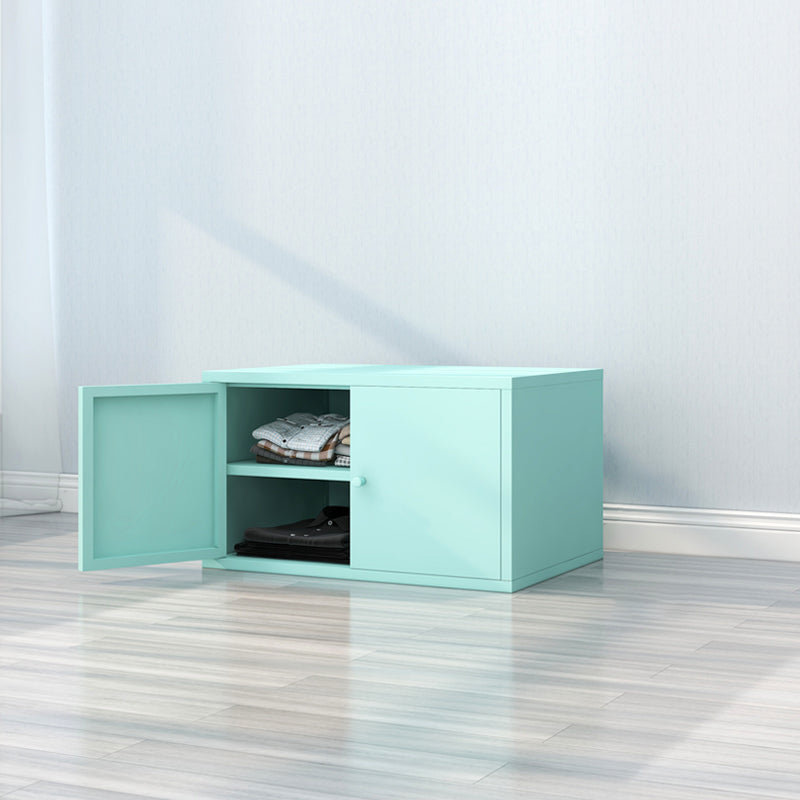 Armadio di guardaroba in metallo contemporaneo armadio per la camera da letto con gambe