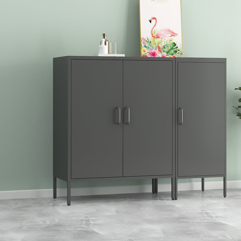 Armadio di guardaroba in metallo contemporaneo armadio per la camera da letto con gambe