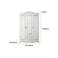 French Country White Wardrobe for Bedroom Manufactured Wood Cabinet with Drawers Clearhalo 'Armoires & Wardrobes' 'armoires_wardrobes' 'Bedroom Furniture' 'furn' 'furn_armoires_wardrobes' 'Furniture' 5439004