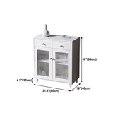 Sideboard cucina in legno moderno in legno ingegnerizzato