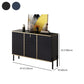 Glam Stone Sideboard Sala da pranzo Scaffali regolabili Sideboard