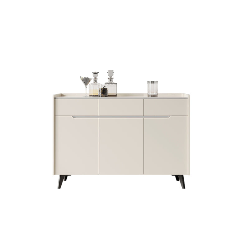 Rettangole Sideboard Sideboard Sinterite Sinterite Siete con cassetti e porte
