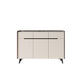 Rettangole Sideboard Sideboard Sinterite Sinterite Siete con cassetti e porte