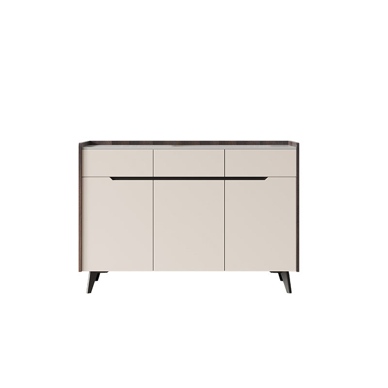 Rettangole Sideboard Sideboard Sinterite Sinterite Siete con cassetti e porte