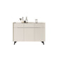 Rettangole Sideboard Sideboard Sinterite Sinterite Siete con cassetti e porte