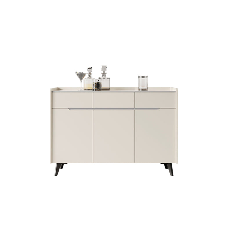 Rettangole Sideboard Sideboard Sinterite Sinterite Siete con cassetti e porte