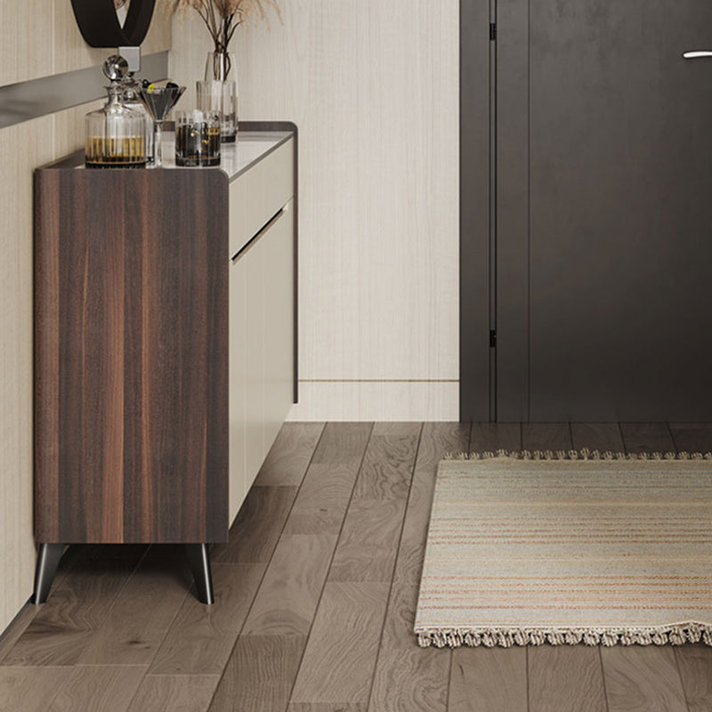 Rettangole Sideboard Sideboard Sinterite Sinterite Siete con cassetti e porte