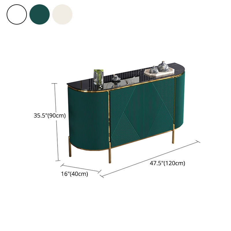 35.43"H Sideboard Glam Style Sideboard Buffet for Living Room and Kitchen Clearhalo 'buffet_sideboard' 'Buffets & Sideboards' 'furn' 'furn_buffet_sideboard' 'Furniture' 'Kitchen & Dining Furniture' 5439243