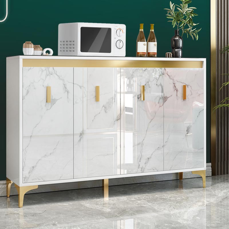 Scaffali sideboard in legno ingegnerizzato glam sideboard