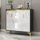 Scaffali sideboard in legno ingegnerizzato glam sideboard