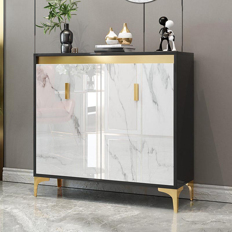 Scaffali sideboard in legno ingegnerizzato glam sideboard