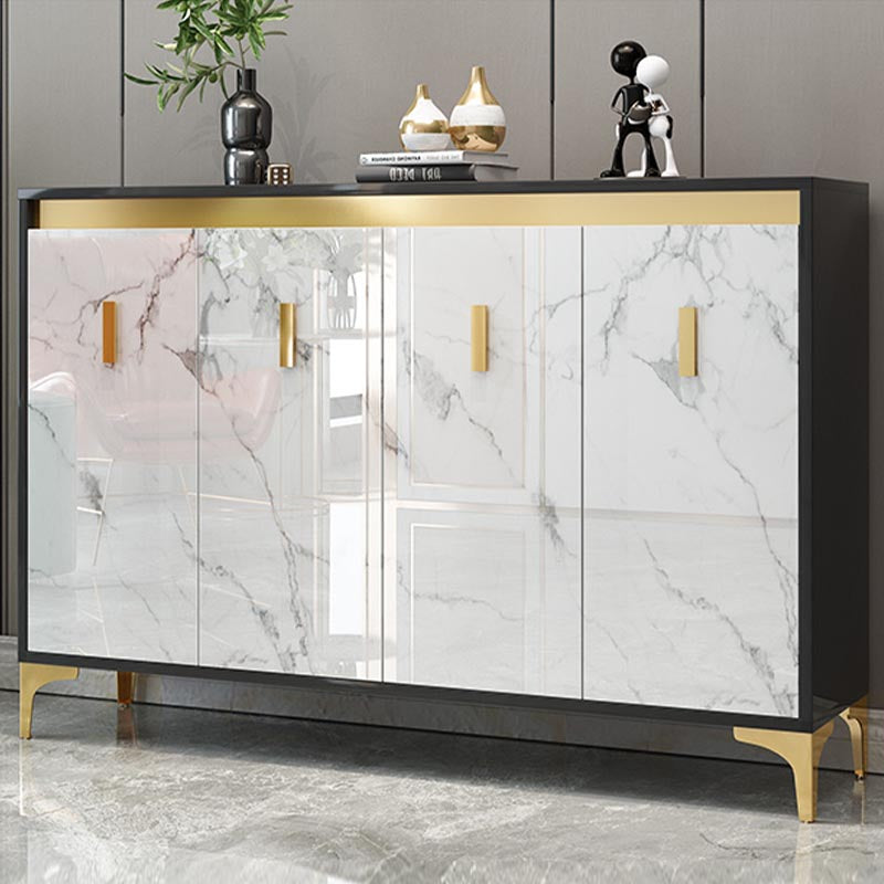 Scaffali sideboard in legno ingegnerizzato glam sideboard