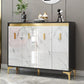 Scaffali sideboard in legno ingegnerizzato glam sideboard