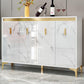 Scaffali sideboard in legno ingegnerizzato glam sideboard
