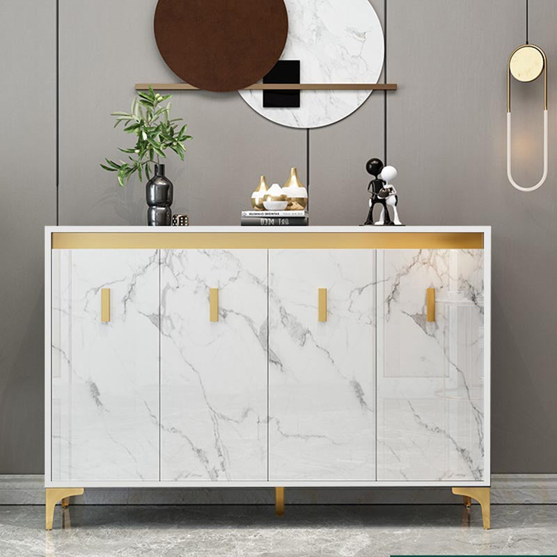 Scaffali sideboard in legno ingegnerizzato glam sideboard