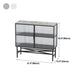 Modern Style Sideboard with Metal Legs Storage Sideboard for Kitchen Bar Clearhalo 'buffet_sideboard' 'Buffets & Sideboards' 'furn' 'furn_buffet_sideboard' 'Furniture' 'Kitchen & Dining Furniture' 5439459