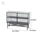 Modern Style Sideboard with Metal Legs Storage Sideboard for Kitchen Bar Clearhalo 'buffet_sideboard' 'Buffets & Sideboards' 'furn' 'furn_buffet_sideboard' 'Furniture' 'Kitchen & Dining Furniture' 5439461