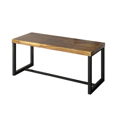Industrial Rectangular Writing Desk Solid Wood Office Desk for Home Clearhalo 'furn' 'furn_office_desk' 'Furniture' 'Office Desks' 'Office Furniture' 'office_desk' 5439487