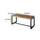 Industrial Rectangular Writing Desk Solid Wood Office Desk for Home Clearhalo 'furn' 'furn_office_desk' 'Furniture' 'Office Desks' 'Office Furniture' 'office_desk' 5439499