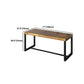 Industrial Rectangular Writing Desk Solid Wood Office Desk for Home Clearhalo 'furn' 'furn_office_desk' 'Furniture' 'Office Desks' 'Office Furniture' 'office_desk' 5439503