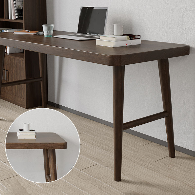 Pine Solid Wood Writing Desk Contemporary Style Rectangular Office Desk Clearhalo 'furn' 'furn_office_desk' 'Furniture' 'Office Desks' 'Office Furniture' 'office_desk' 5439539