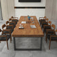 Pine Wood Meeting Table Industrial Rectangle Office Working Table Clearhalo 'furn' 'furn_office_desk' 'Furniture' 'Office Desks' 'Office Furniture' 'office_desk' 5439664