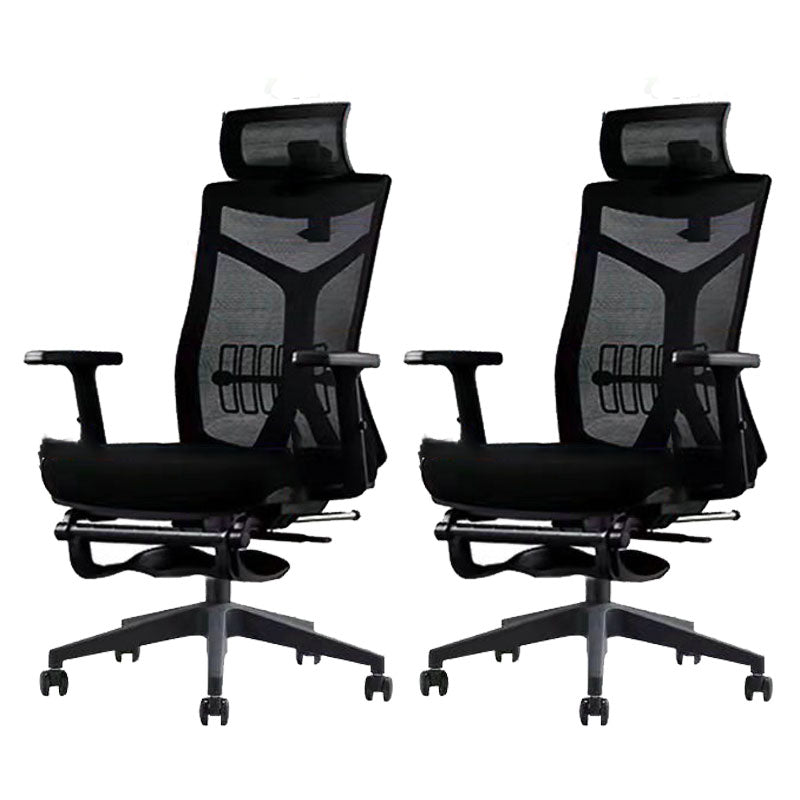 Silla de esponja de escritorio central/alta Silla de oficina ajustable