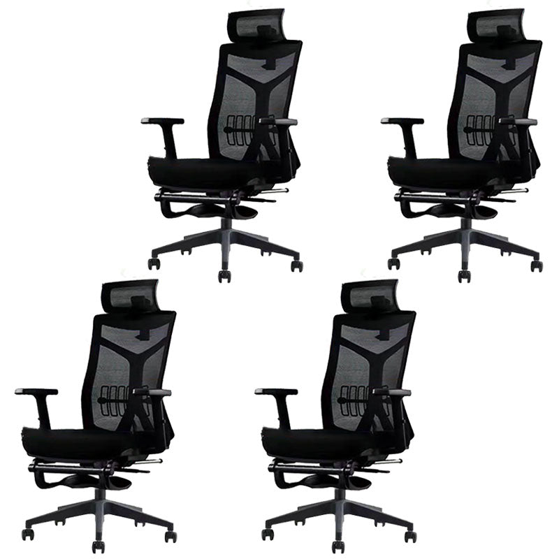 Mitte/High Back Desk Stuhl Schwammkissen verstellbarer Bürostuhl