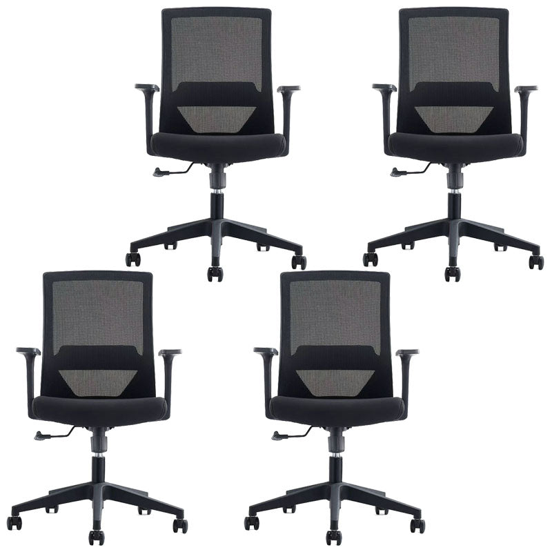 Silla de esponja de escritorio central/alta Silla de oficina ajustable