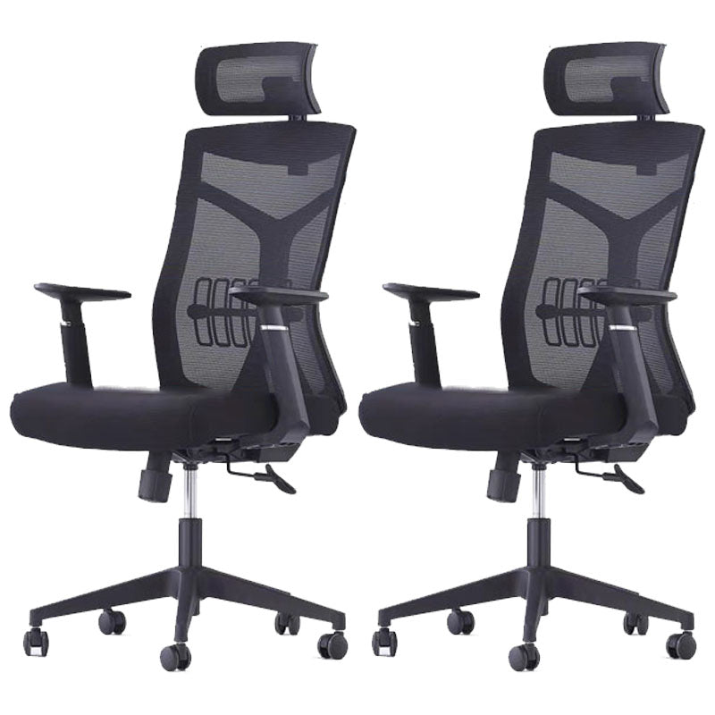 Mitte/High Back Desk Stuhl Schwammkissen verstellbarer Bürostuhl