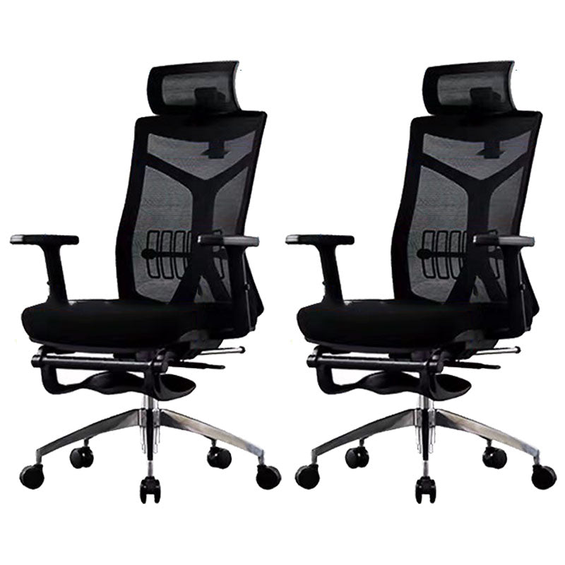 Mitte/High Back Desk Stuhl Schwammkissen verstellbarer Bürostuhl