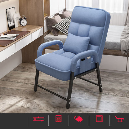 Tessuto sedia da scrivania medio posteriore cuscino contemporaneo incluso sedia a braccia fisso